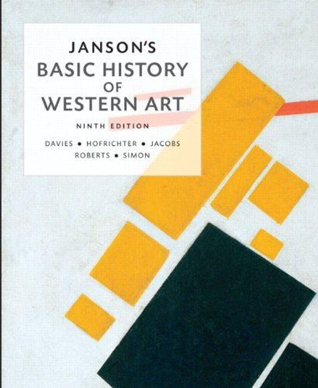Janson S Basic History Of Western Art Janson S Basic History Of Western Art