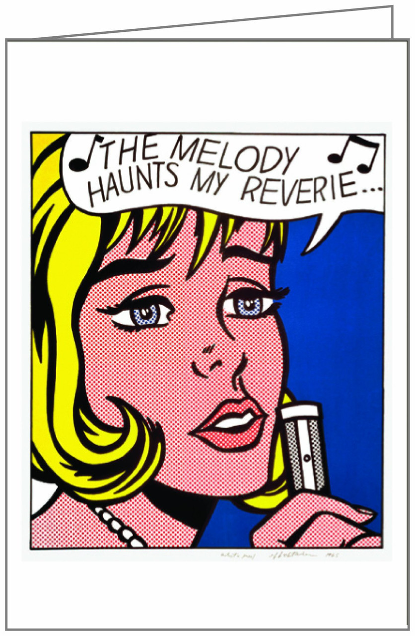 Roy Lichtenstein Notecard Box