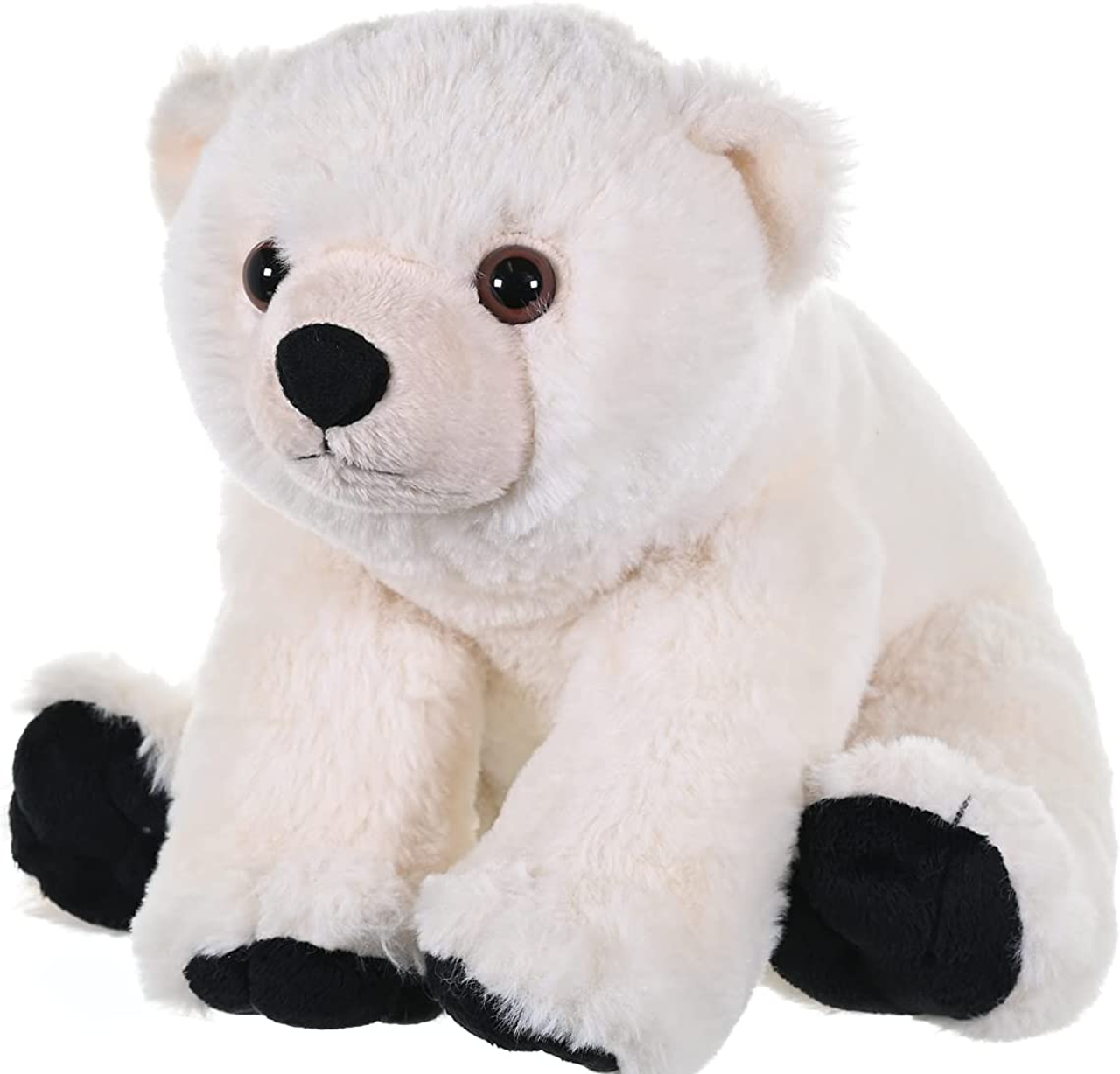 Polar Bear Cub Plush Bag Charm Keychain Doll