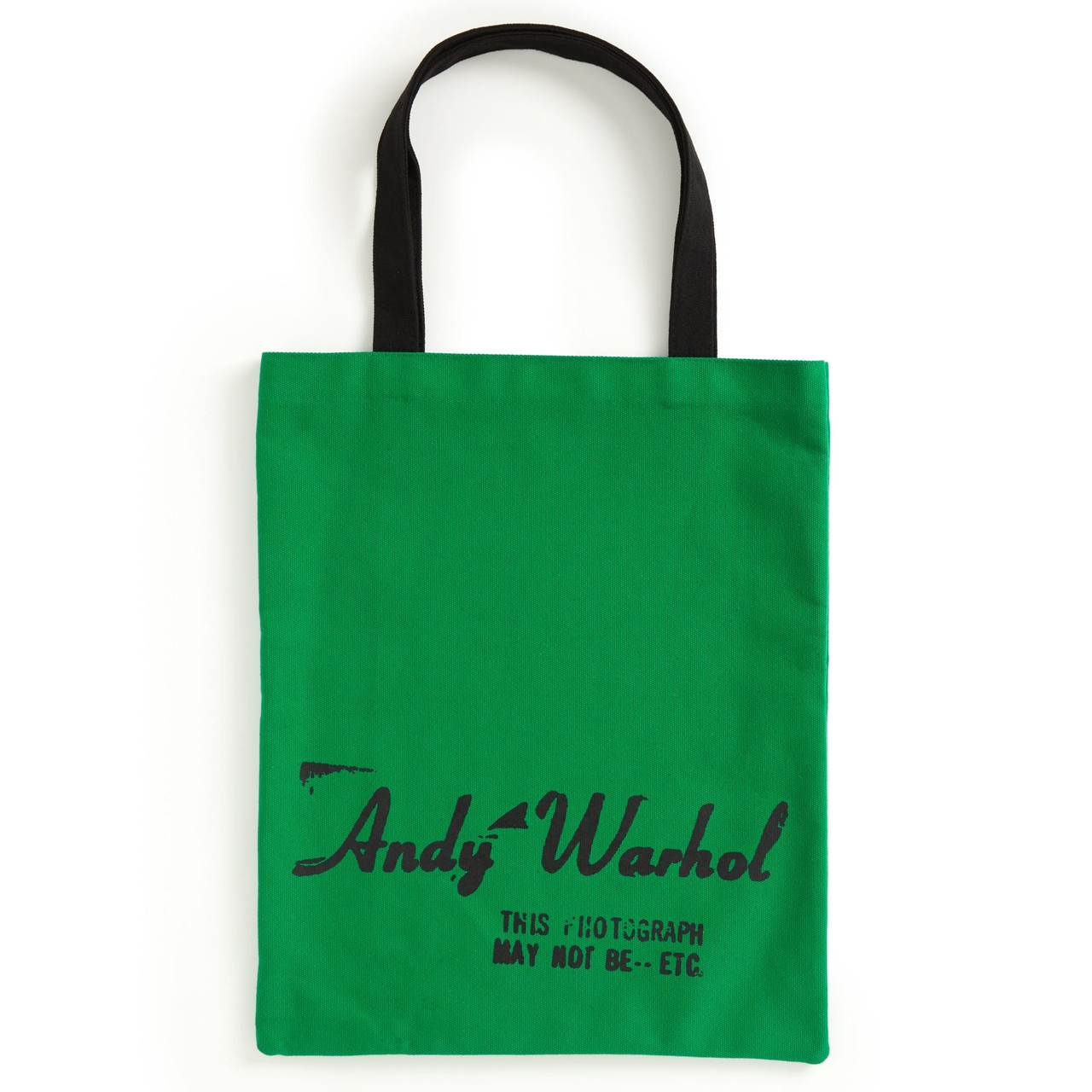 Warhol Soup Can Tote Green
