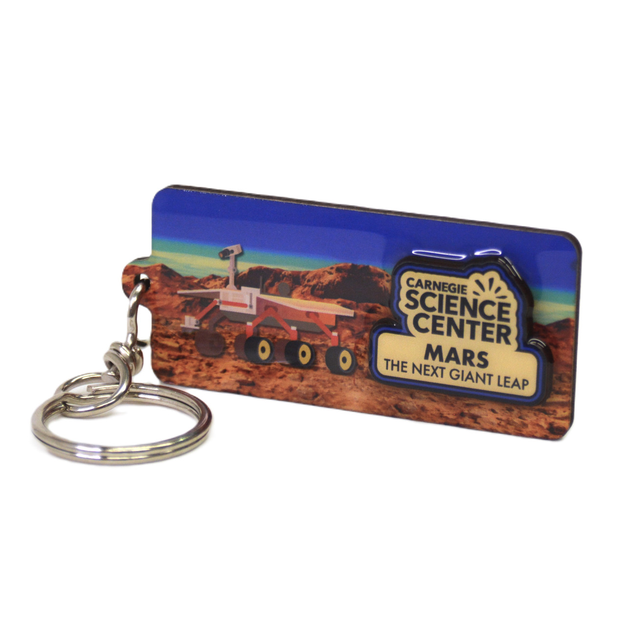 Carnegie Science Center Mars: The Next Giant Leap Keychain - Carnegie ...