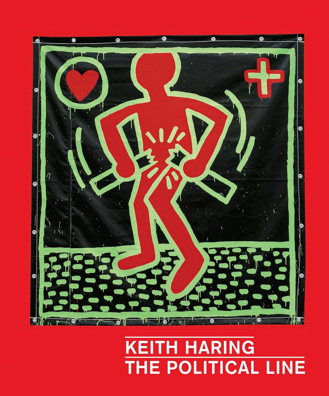 KEITH HARING - THE POLITICAL LINE　大型本 Keith Haring Political