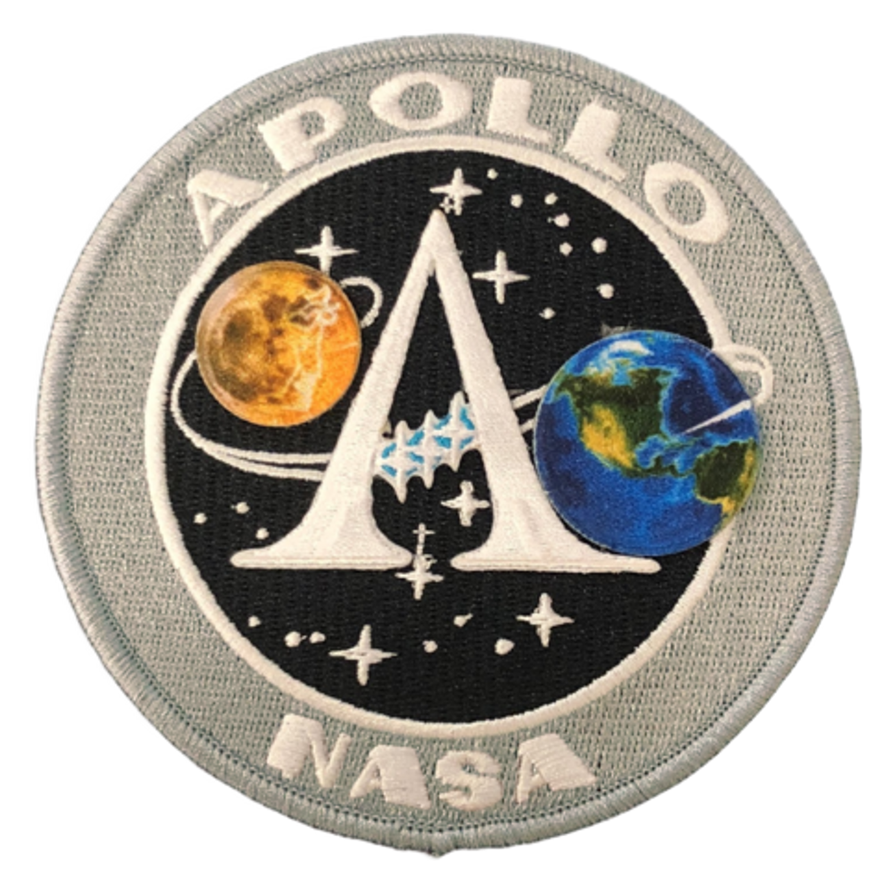 NASA meatball cloth patch
