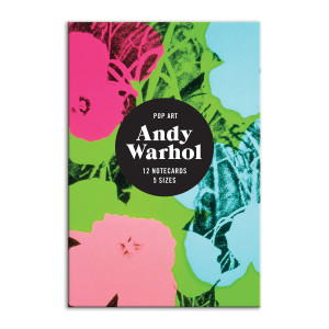 Andy Warhol's flower art used for the box package. Andy Warhol's flower art used for the box package.