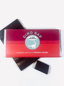 Dark chocolate bar 3.5 oz with logo "I Love Chocolate!"