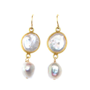Pearl Drop Earrings Pearl Drop Earrings