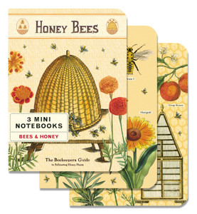Bees and honey mini notebooks