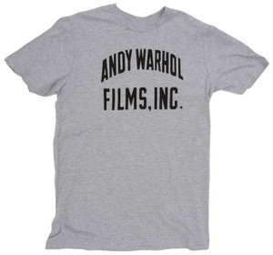 Unisex Tee Andy Warhol Films Inc Unisex Tee Andy Warhol Films Inc