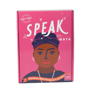 SPEAK like Maya: Rainbow Wall Hanging Craft kit SPEAK like Maya: Rainbow Wall Hanging Craft kit