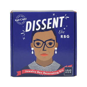 DISSENT like RBG: Jewelry Box Decorating Kit DISSENT like RBG: Jewelry Box Decorating Kit