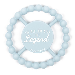 "The Man, The Myth" Silicone Teether "The Man, The Myth" Silicone Teether