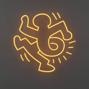Haring LED Neon Twisted Man Haring LED Neon Twisted Man