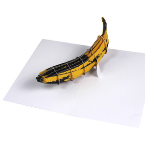 Andy Warhol Banana Pop Up Notecard Andy Warhol Banana Pop Up Notecard