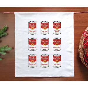 Soup Can Kitchen Dish Towel Soup Can Kitchen Dish Towel