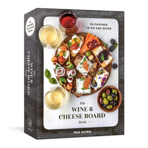 Front of box featuring charcuterie and wine. Front of box featuring charcuterie and wine.