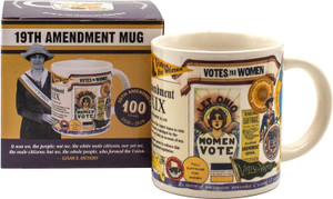 Mug next to box. Mug next to box.