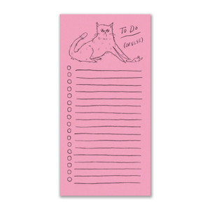 To Do (Or Else) Notepad To Do (Or Else) Notepad