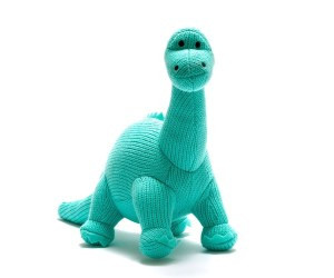 ice blue knitted dippy plush on white background ice blue knitted dippy plush on white background