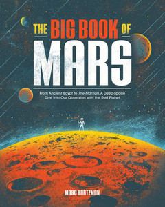 A book cover with art of a person standing on the planet Mars looking up at the Martian moons Phobos and Deimos. A book cover with art of a person standing on the planet Mars looking up at the Martian moons Phobos and Deimos.