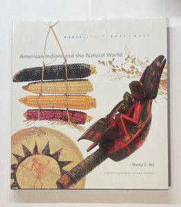 front cover of book, shows title and variety of native American items including corn and a drum front cover of book, shows title and variety of native American items including corn and a drum