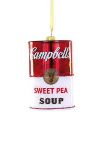 Sweet Pea soup can ornament. Sweet Pea soup can ornament.