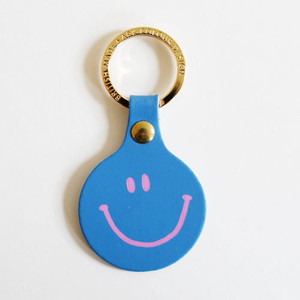 Smile Leather Keychain Smile Leather Keychain