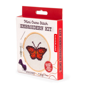 The packaging for the embroidery stitch kit. The packaging for the embroidery stitch kit.