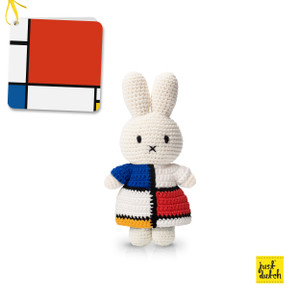 Miffy wearing Mondrian inspired dress Miffy wearing Mondrian inspired dress