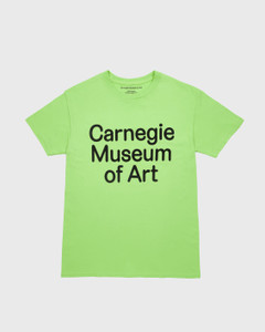 Green Carnegie Museum of Art Logo Tee Green Carnegie Museum of Art Logo Tee