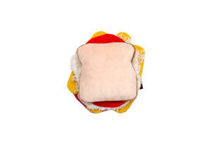 Pittsburgh sandwich dog toy.