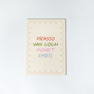 Art watercolor pad front cover Art watercolor pad front cover
