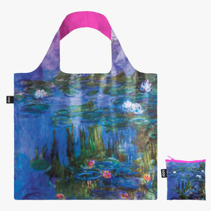 Water Lilies Neon Recycled Bag