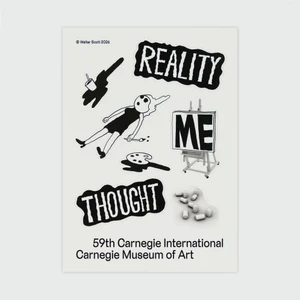 59th Carnegie International - Walter Scott - Wendy - Sticker Sheet