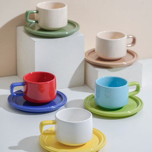 Art Deco Cup and Saucer Set
