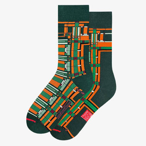 Frank Lloyd Wright - Oak Park Home and Studio Skylight - Men's Socks