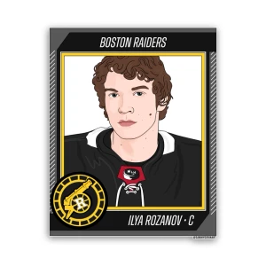 Ilya Rozanov Trading Card Sticker