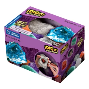 An image of the individual excavation kit in its box.