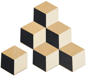 Beige & Black Table Tiles Beige & Black Table Tiles