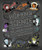 This image shows a book with a black background and drawings of science object and people. This image shows a book with a black background and drawings of science object and people.
