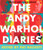 image cover of a book, title of book is in large white font on a colorful background of 9 images of Andy Warhol's face. image cover of a book, title of book is in large white font on a colorful background of 9 images of Andy Warhol's face.