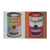 image of lenticular puzzle of two soup cans.
