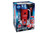 This image shows a blue and red box with a transparent panel revealing the toy rocket and accessories.