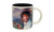 This mug is for fans of the beloved and joyful artist, Bob Ross. When the mug is cold, the image of Bob Ross reminds you to be calm and find time in your busy life to create. When you pour in a hot beverage, a Bob Ross painting is revealed to inspire you.