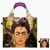 Tote bag with Frida Kahlo self portrait with monkeys Tote bag with Frida Kahlo self portrait with monkeys