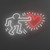 Haring LED Neon Send Love Haring LED Neon Send Love