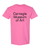 Pink Carnegie Museum of Art Logo Tee
