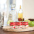 lifestyle photo, 3 campbell soup can shot glasses displayted withe lime and tquila.
