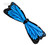 Plush wearable blue morpho butterfly wings