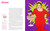 Cocktail recipe on the left, an illustration of Divine on the right.
