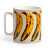Yellow bananas shown on a white background on the mug. Yellow bananas shown on a white background on the mug.
